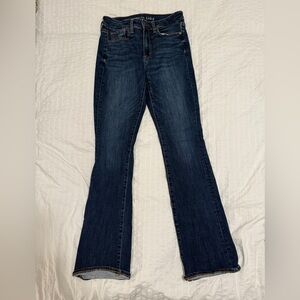 American Eagle high rise skinny kick next level jeans size 6